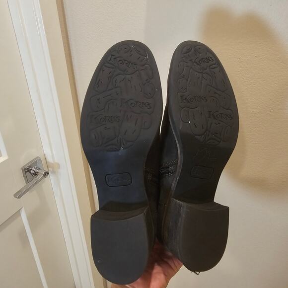 Korks Women's Suede Leather Friar Ankle Harness Boots Size 9.5 - Picture 8 of 9